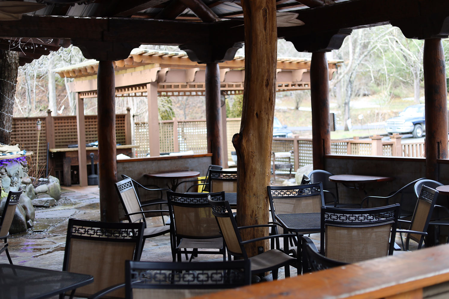 Three Jimmy's outside dining