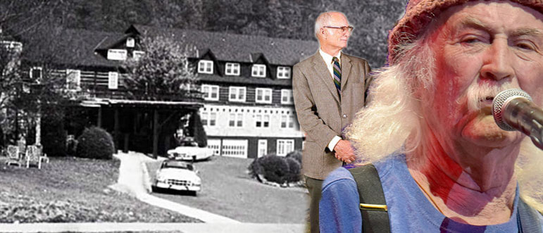 Remembering David and Floyd Crosby and their Connection to the Historic Gatlinburg Inn