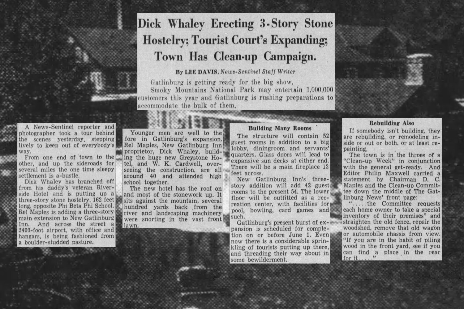 Preparing for the Wave of Gatlinburg Tourists in the Spring of 1941