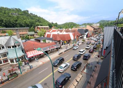 Rooftop view