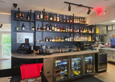 Bar area