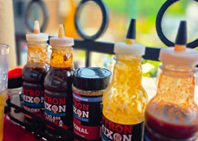 Variety of sauces
